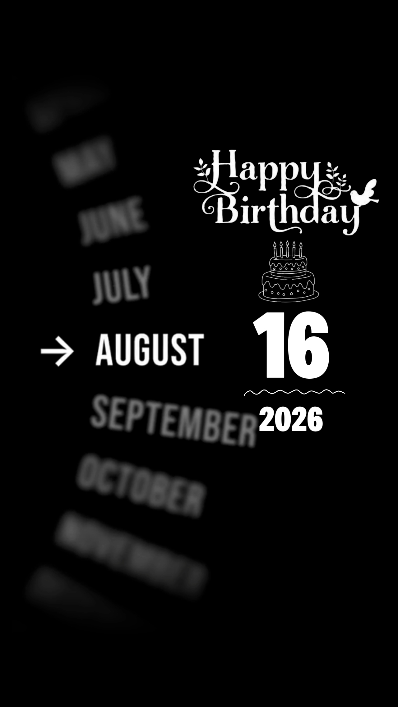birthday 16 August