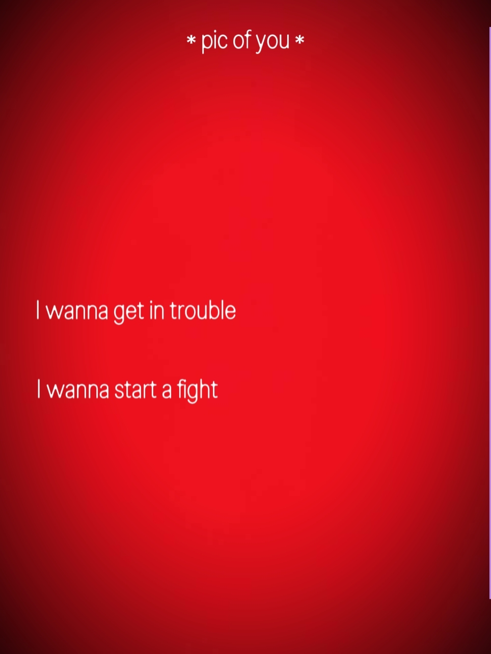 start a fight trend