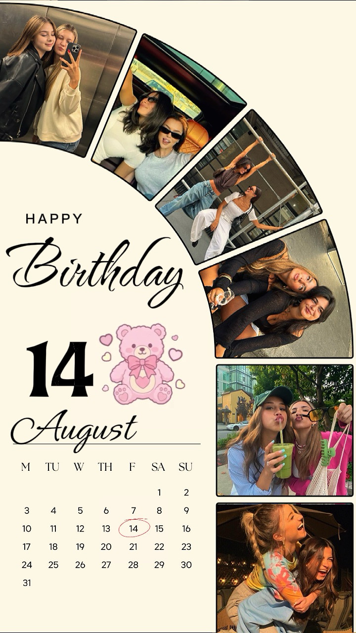 HBD SISTER 14 AUGUST