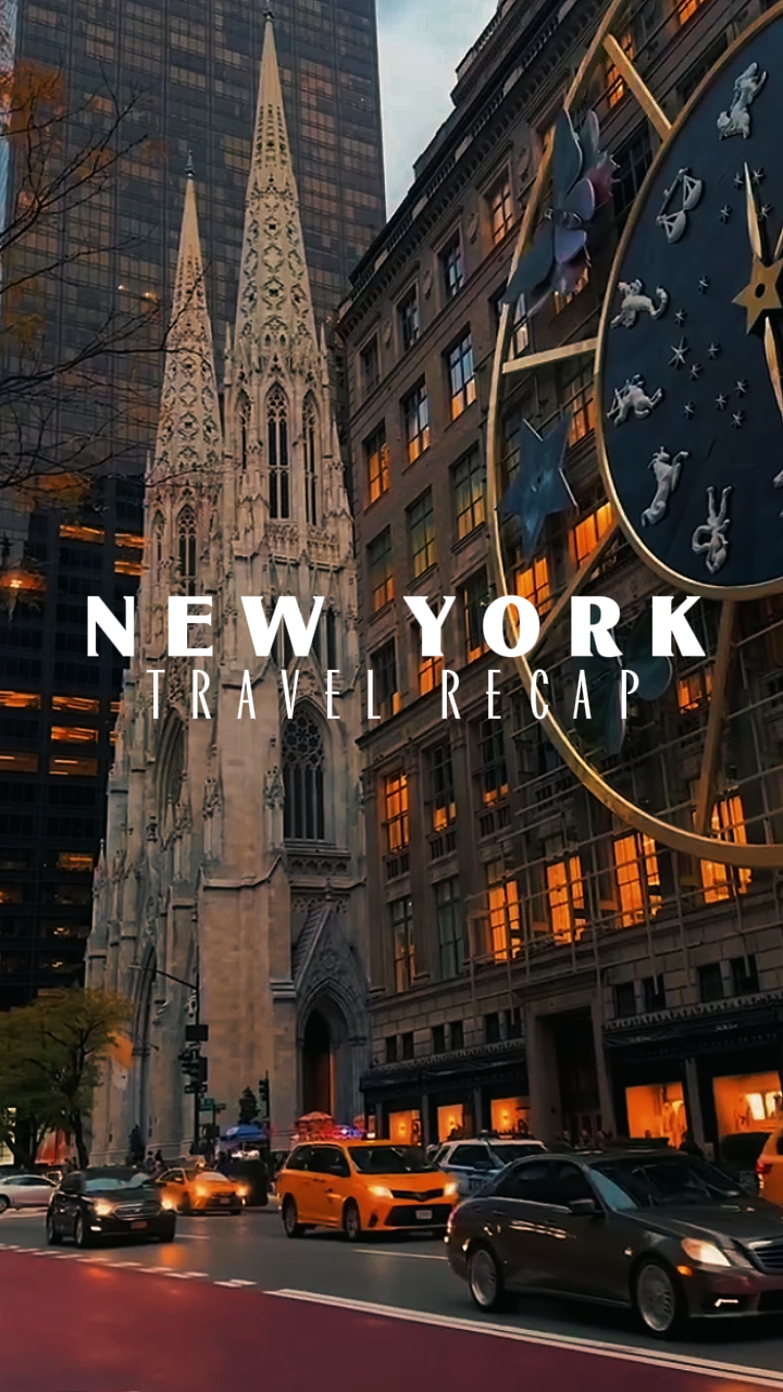 Récapitulatif des voyages à New York