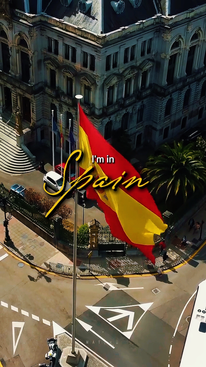 Ich bin in Spanien