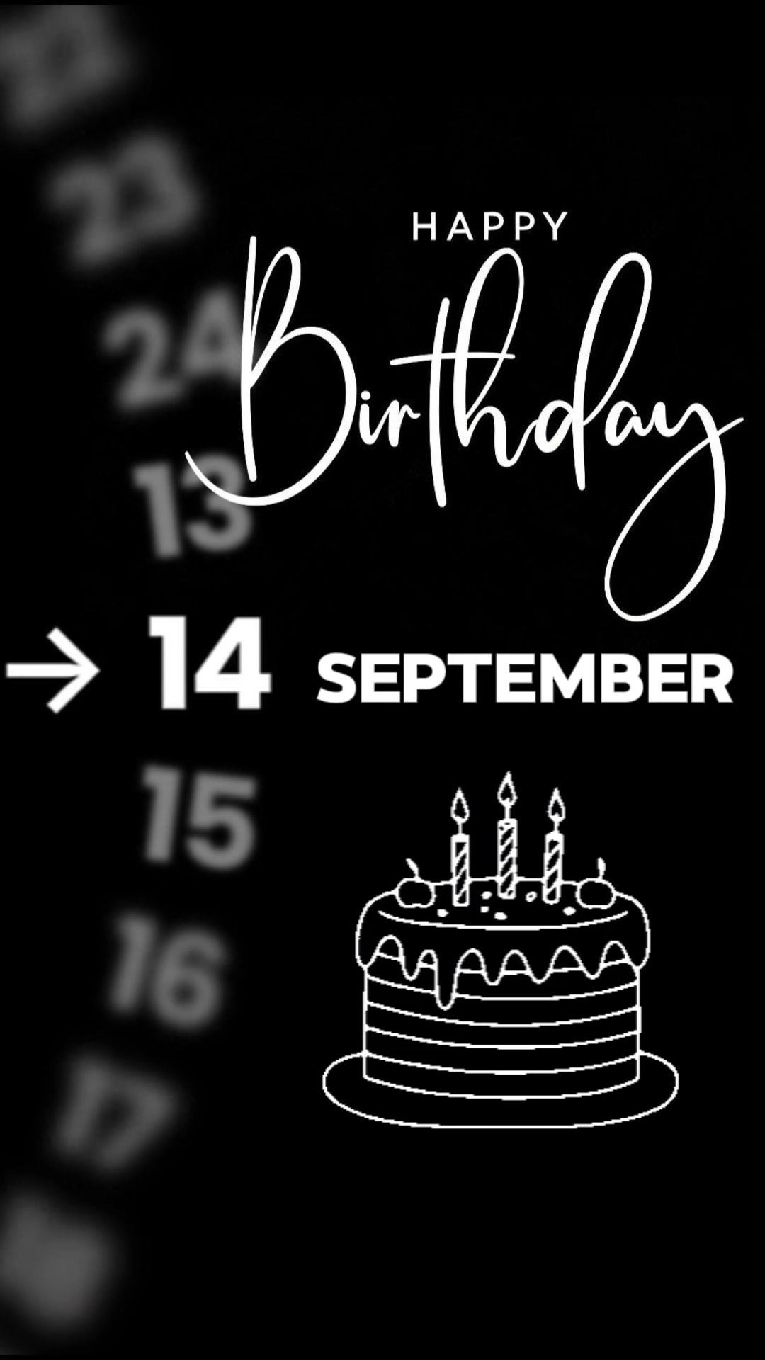 Birthdy September 14