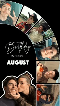 HBD HUSBAND AUGUST