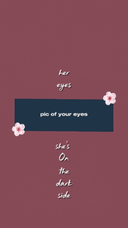 pic of ur eyes 