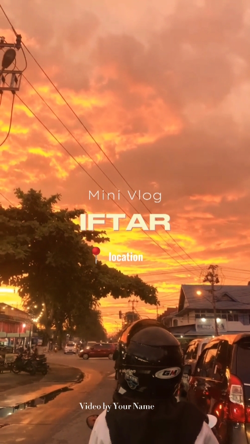 Vlog buka puasa