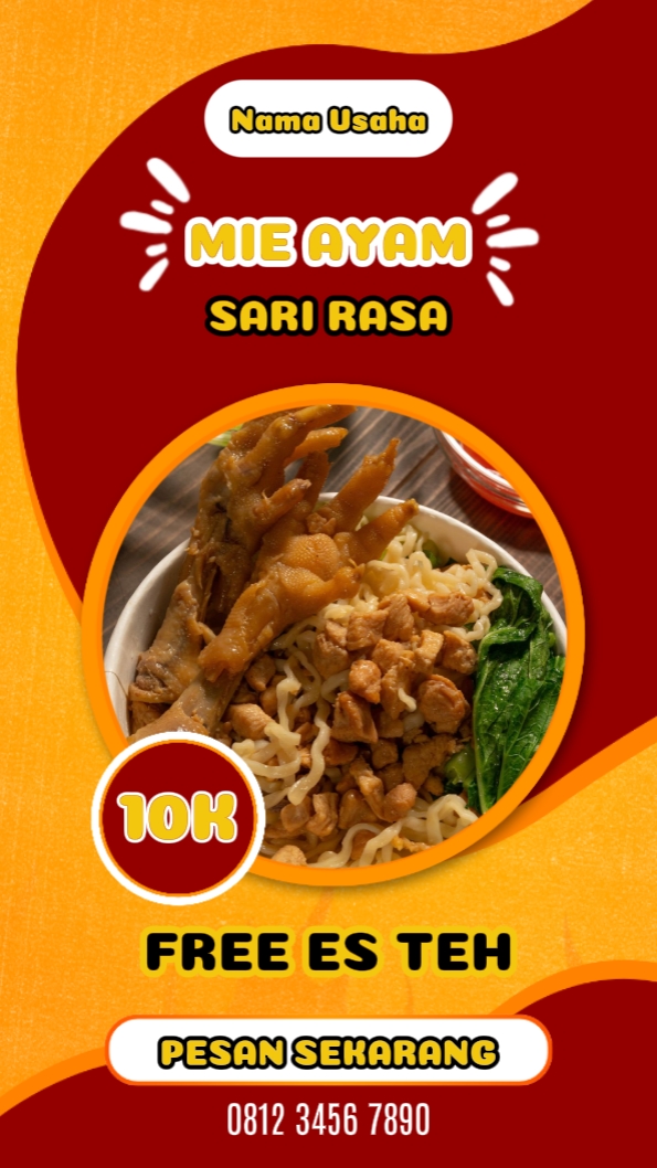 Promosi Mie Ayam