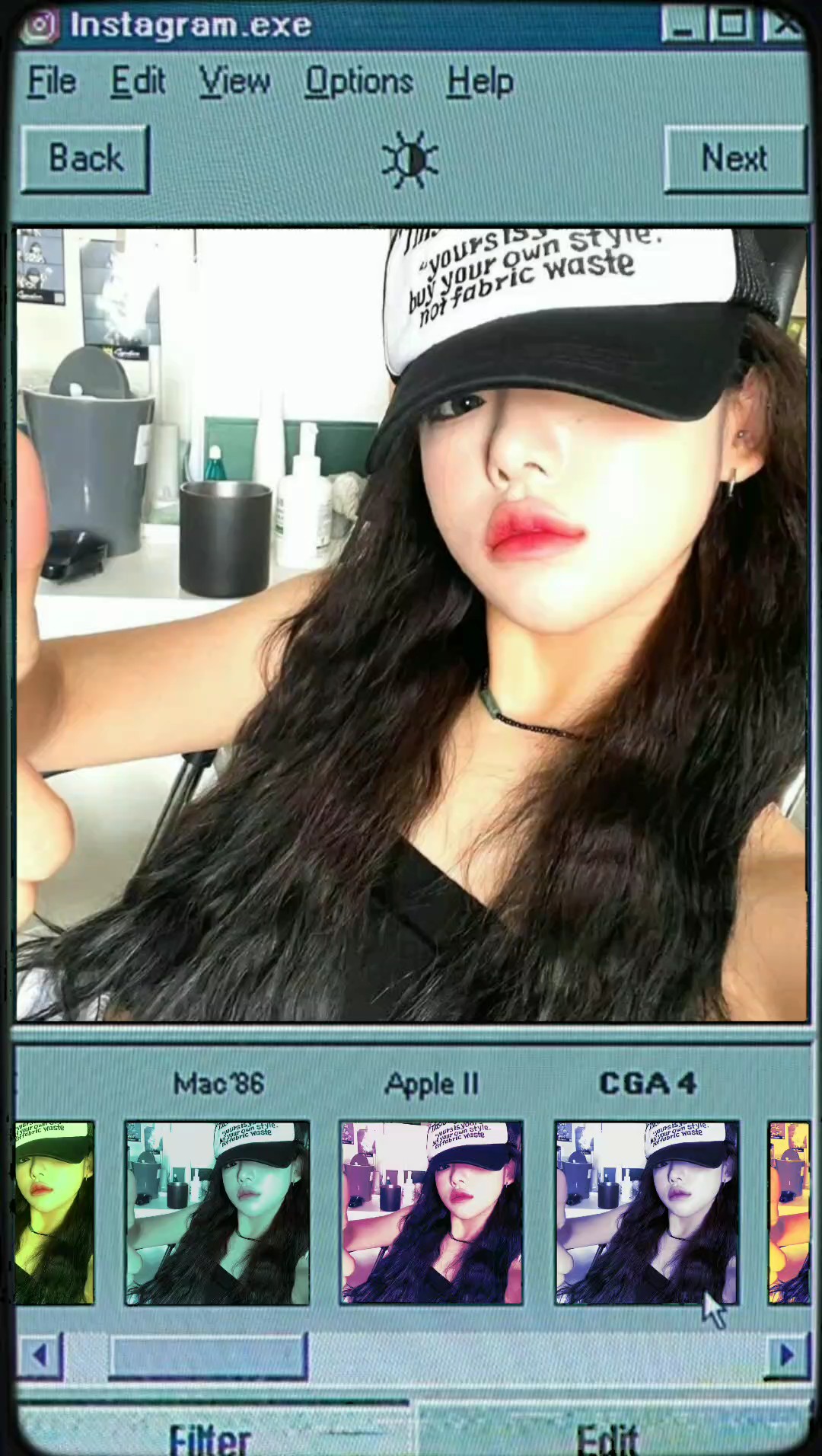 Bingkai Instagram exe