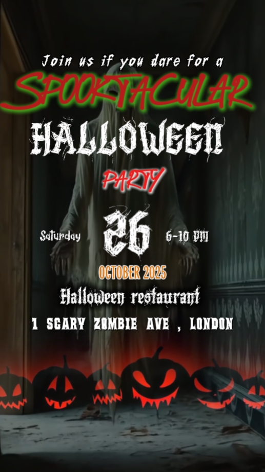 INVITACIÓN DE HALLOWEEN