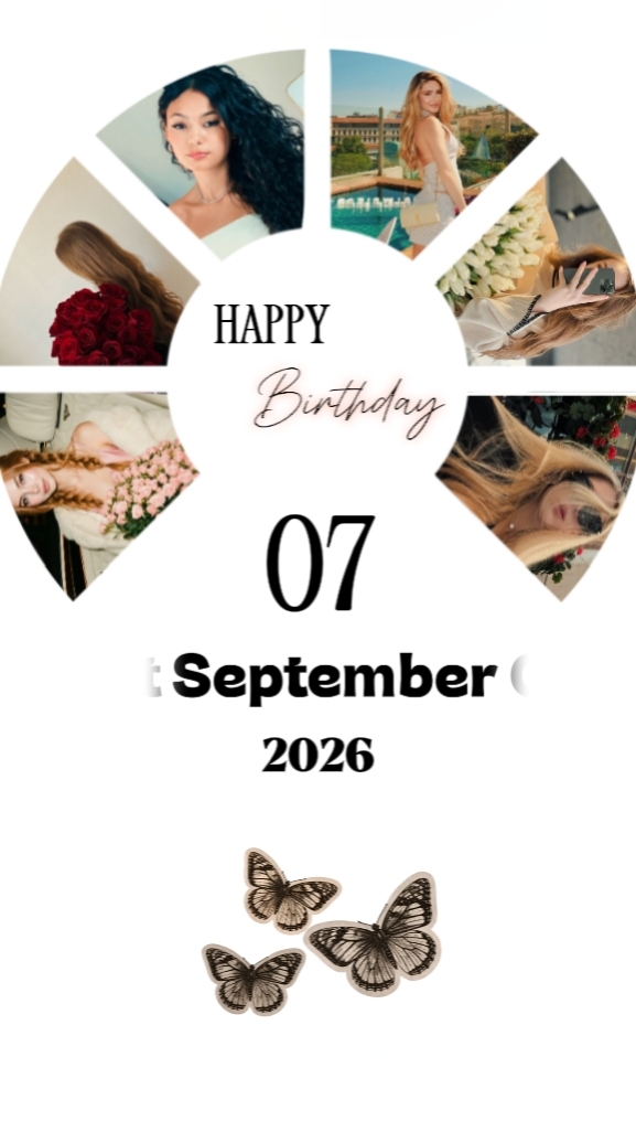 Birthday 7 September