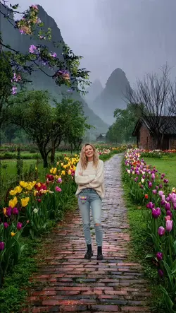 flower garden