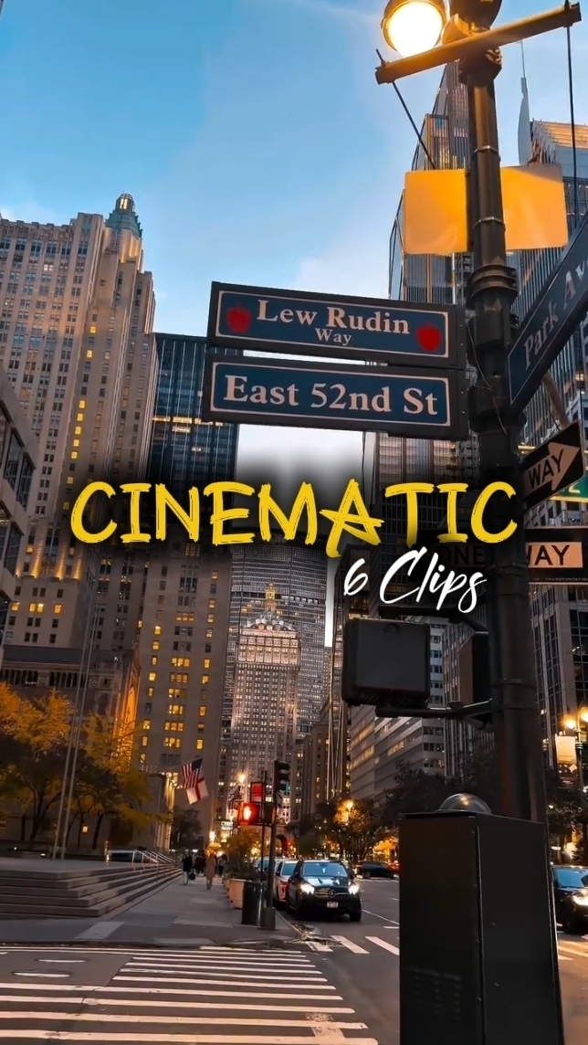 6 Clips Cinematic 