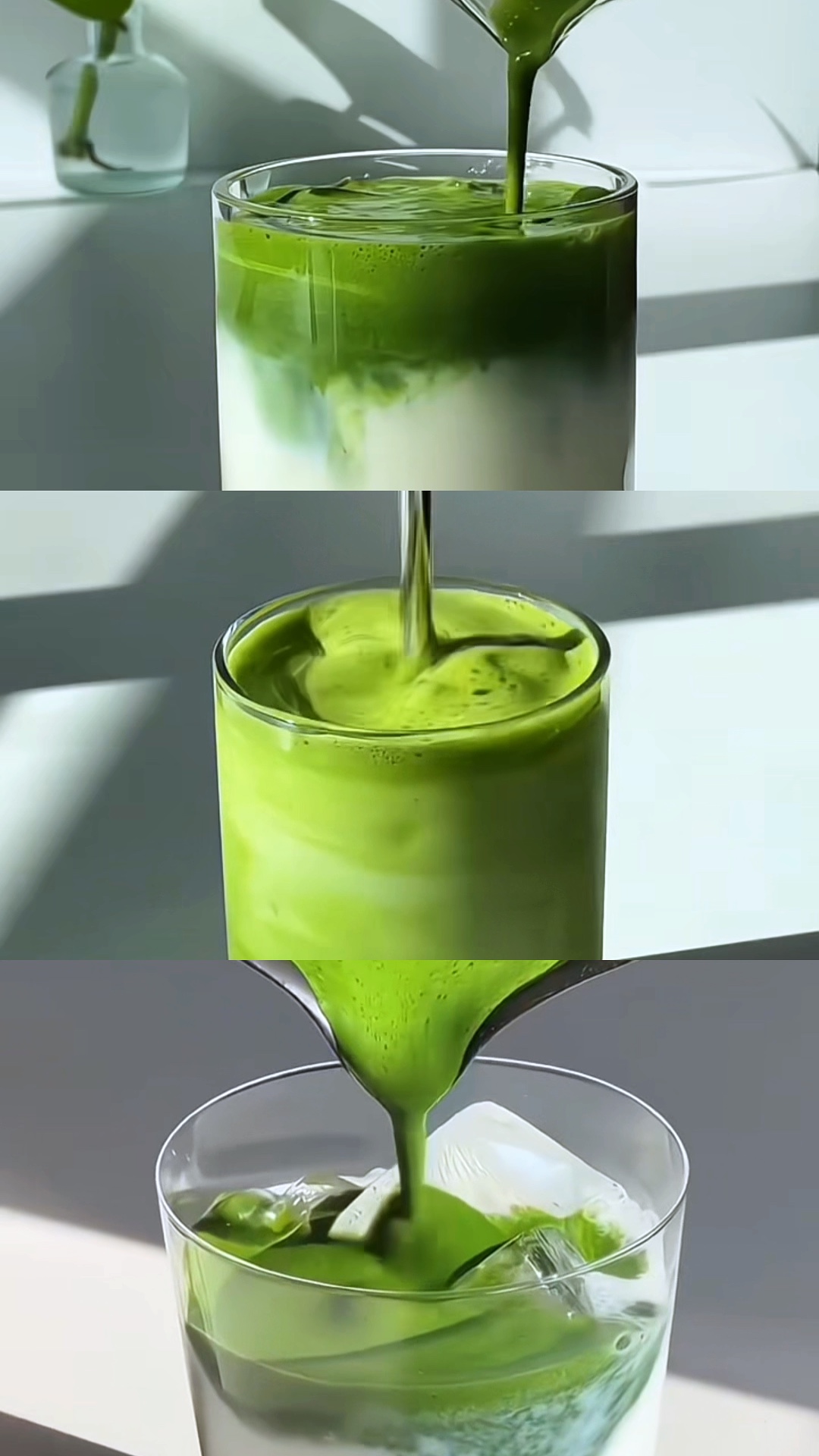 making a drink