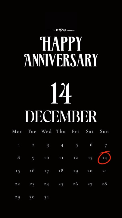 HBD 14 DECEMBER 