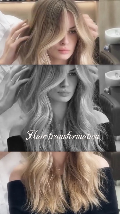 Hair transformation