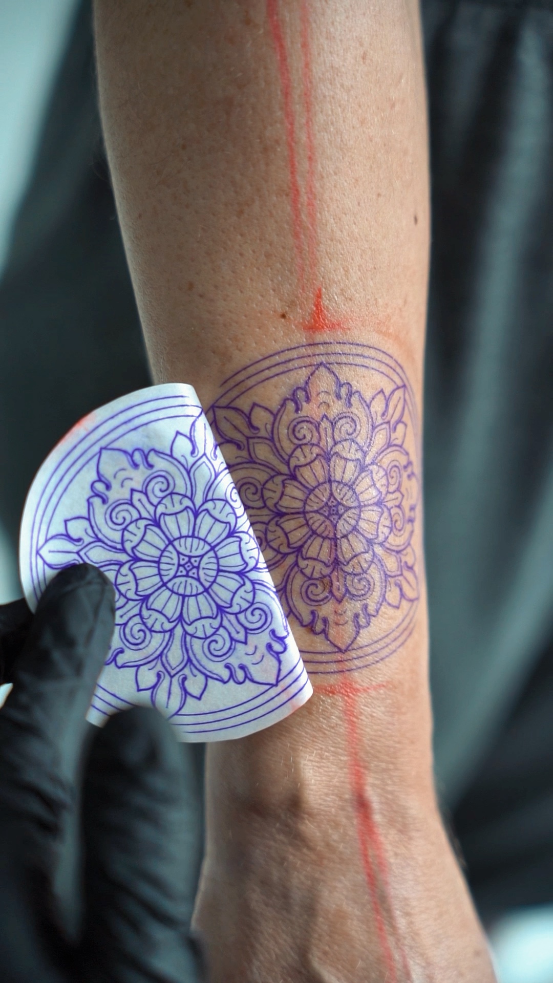 Tattoo progress