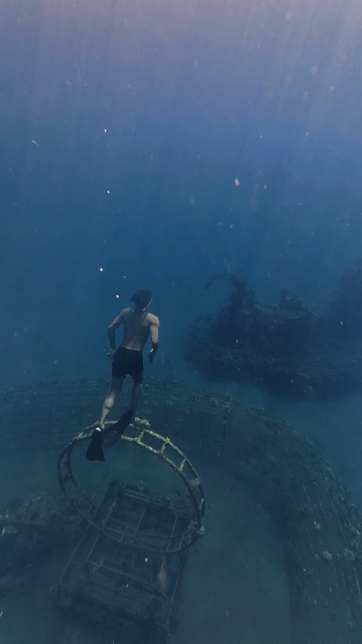 underwater