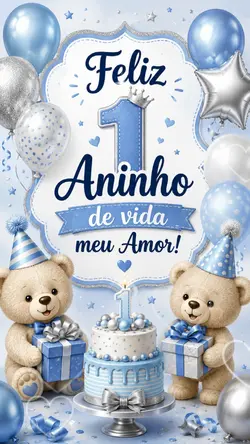 Feliz 1 Aninho 