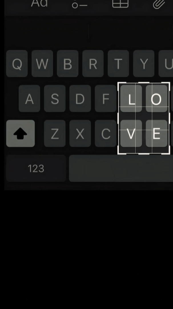 Fyp Love Tastatur