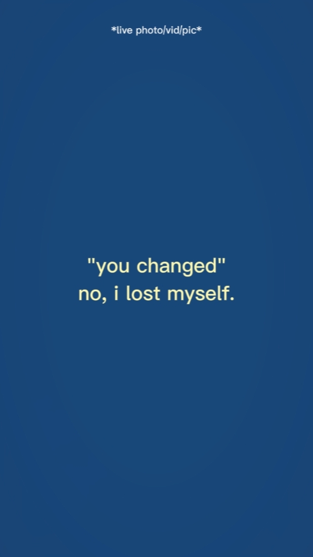 youchangednoilostmys