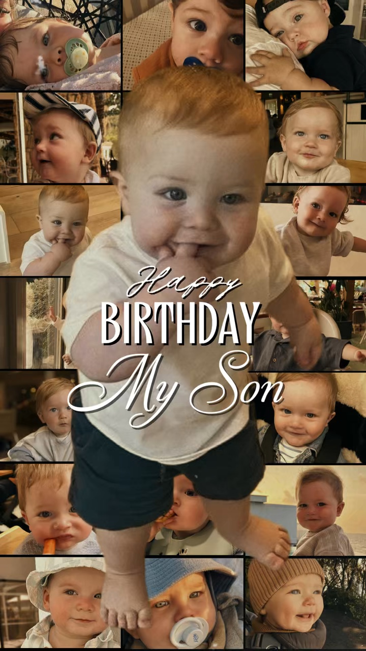 Mon fils bébé