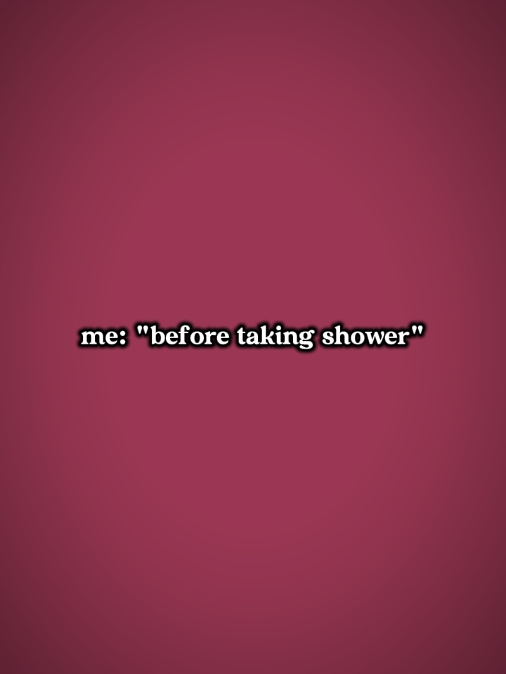 taking shower 