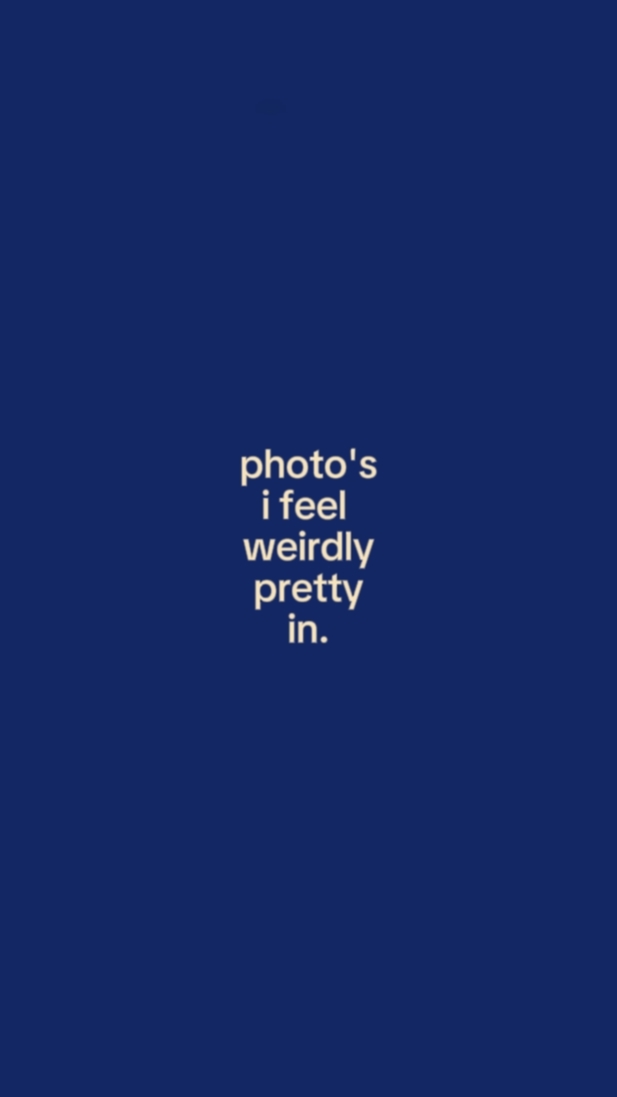 WEIRDLY PRETTY
