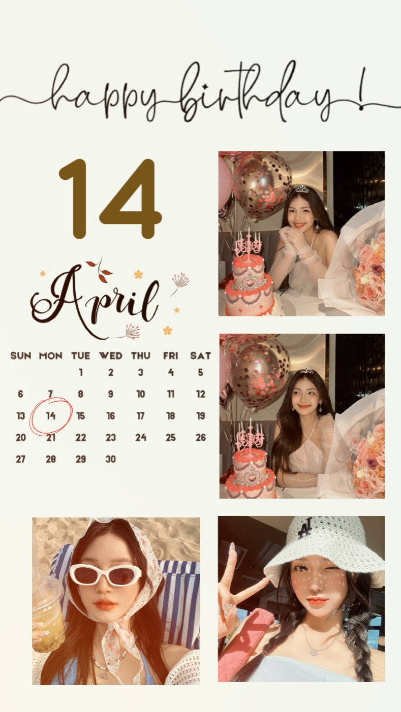 ANNIVERSAIRE 14 AVRIL