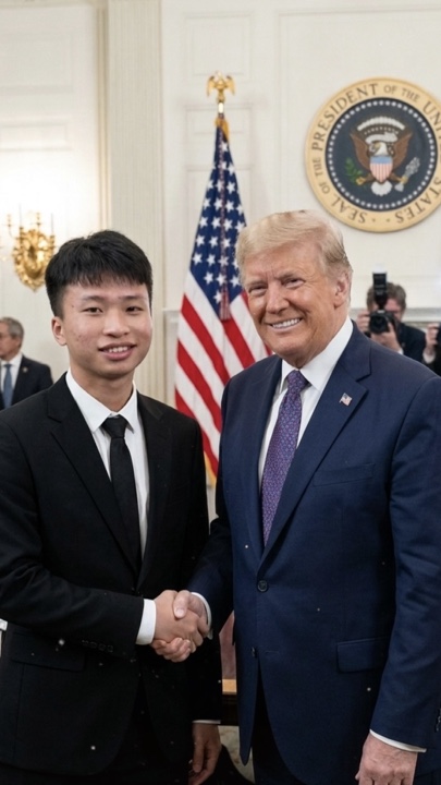 Chụp cùng Tng Thống