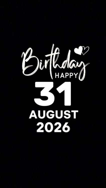 BDAY BROTHER 31 AUG