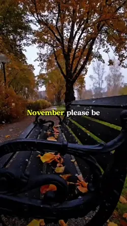Welcome November 