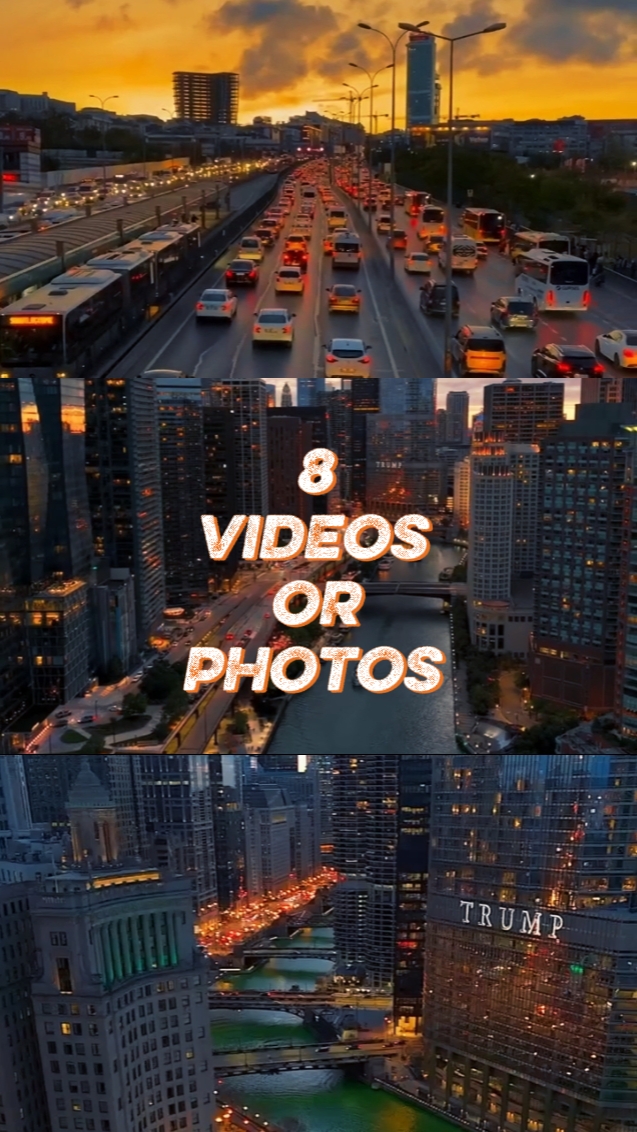 8 VIDEOS OR PHOTOS 