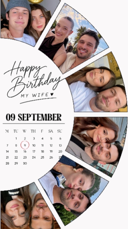 HBD WIFE 9 SEPTEMBER