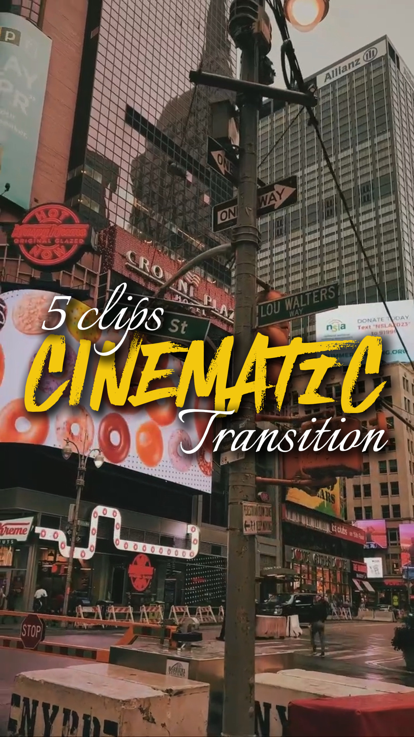 Cinematic Transition