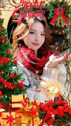 1 ảnh ghép noel