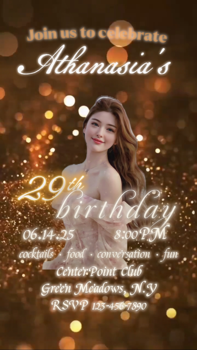 BIRTHDAY INVITATION 