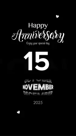 ANNIVERSARY 15 NOV