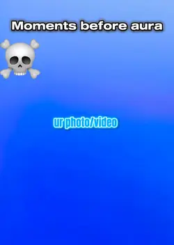 Moments before aura