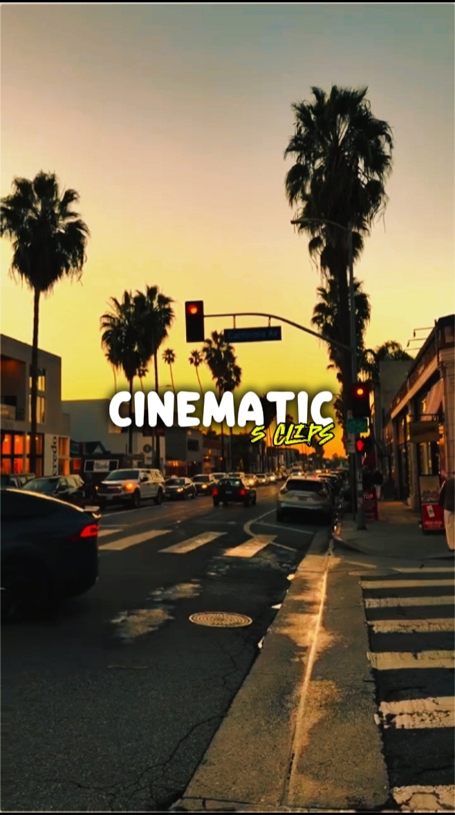 5 CLIPS CINEMÁTICOS 