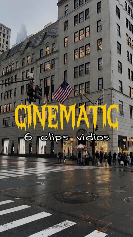 CINÉMATIQUE 6 CLIPS 