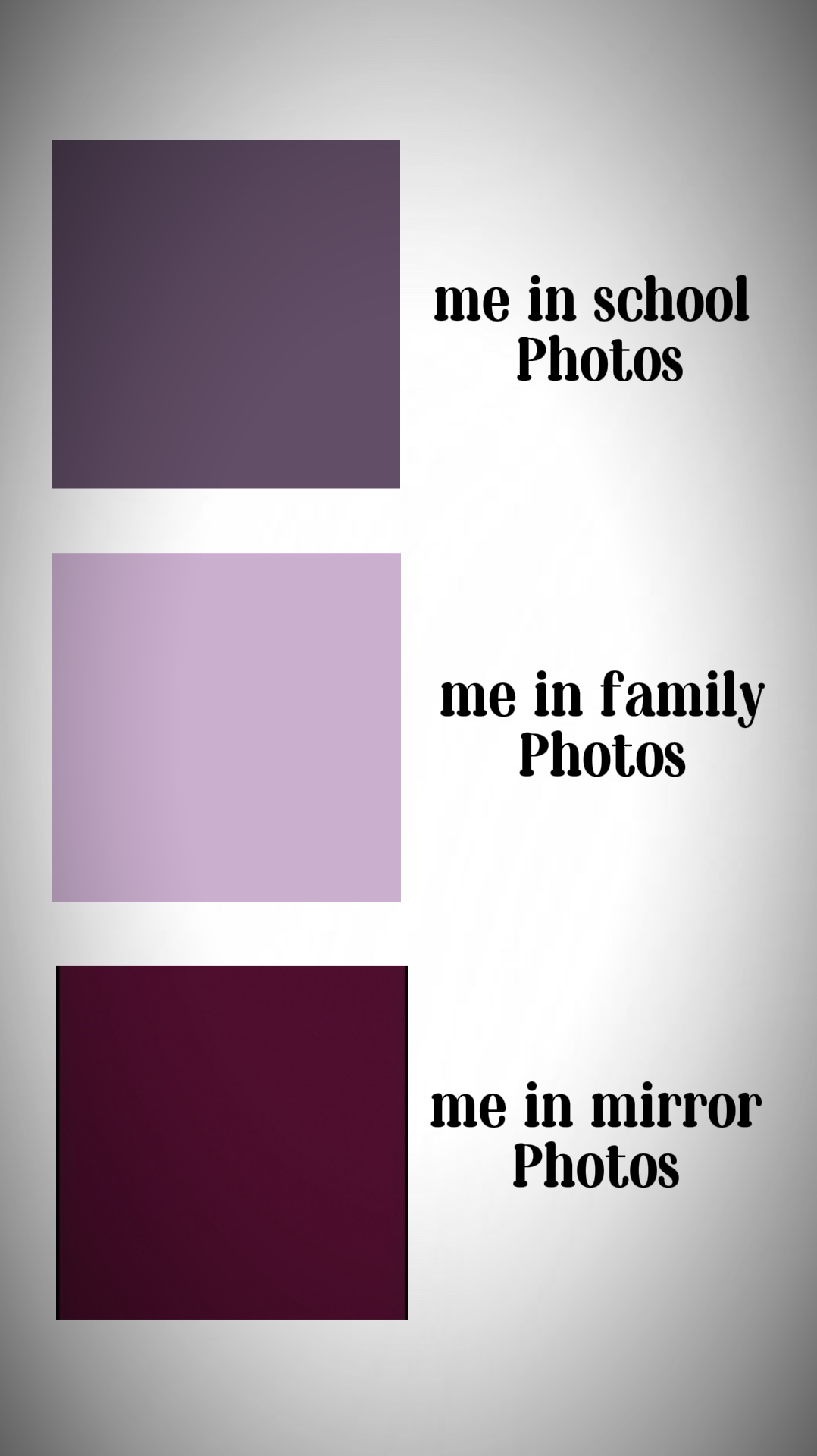 Yo en las fotos del espejo