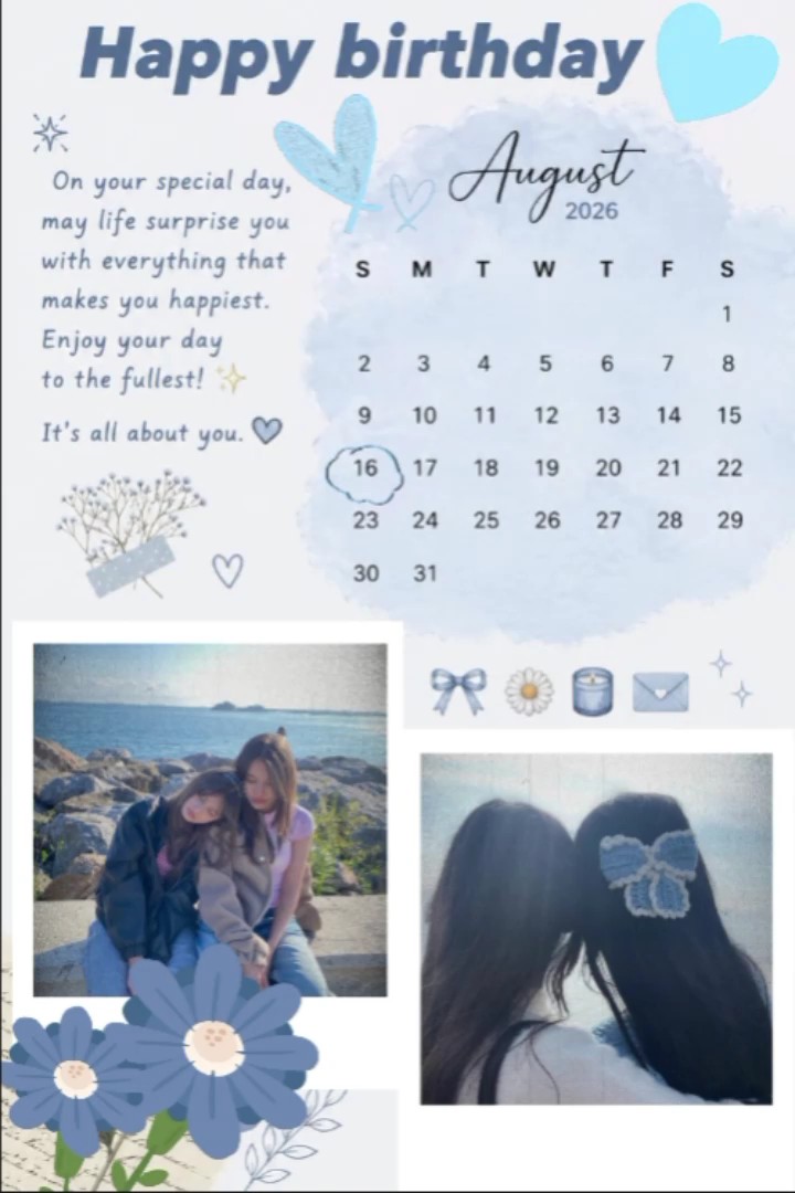 birthday 16 August