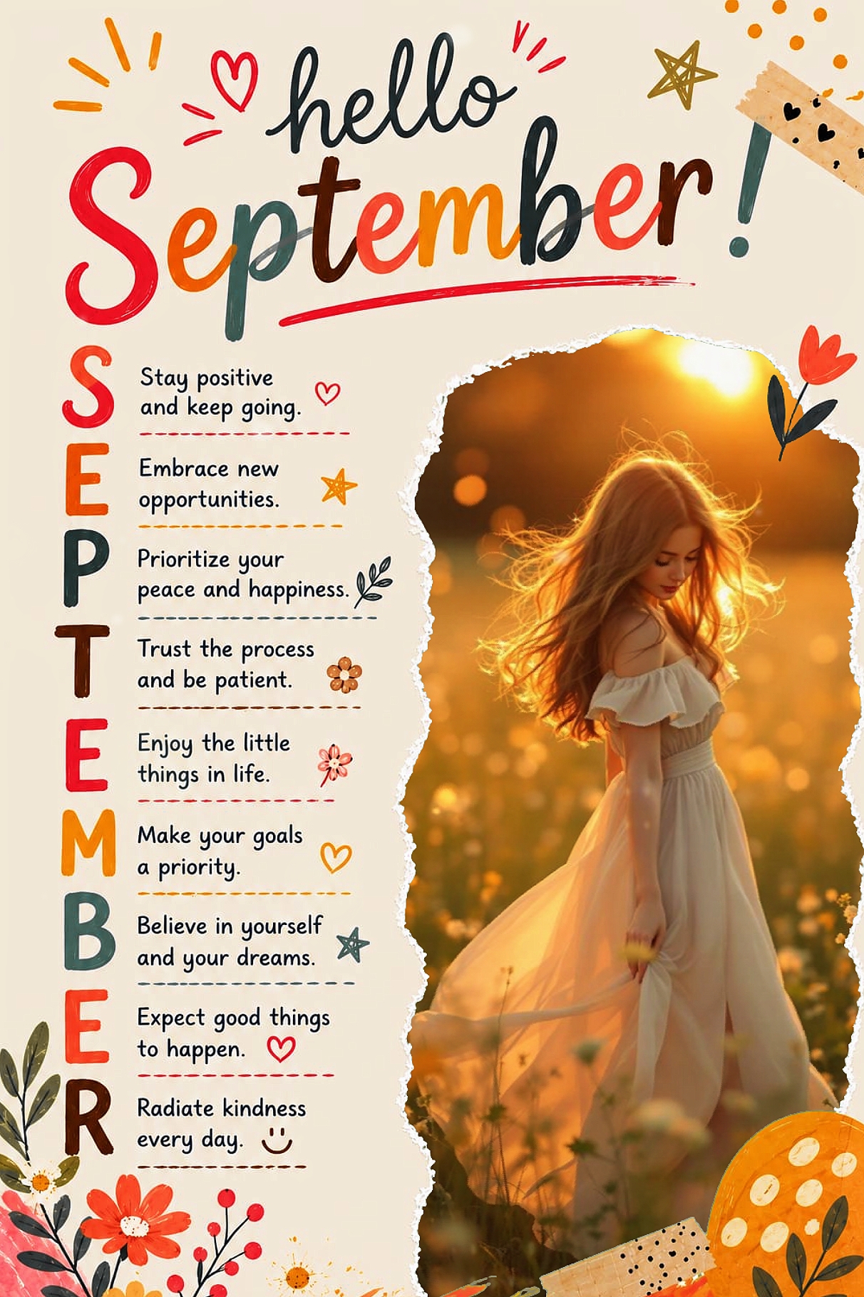 Bonjour septembre