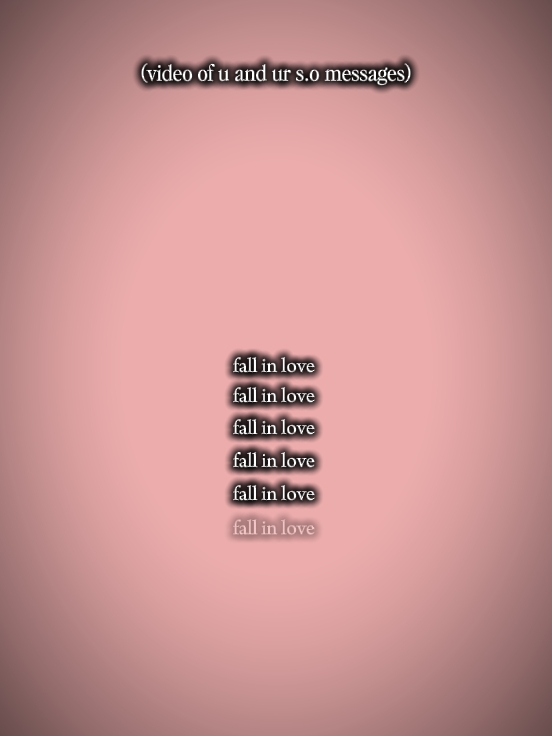 fall in love 