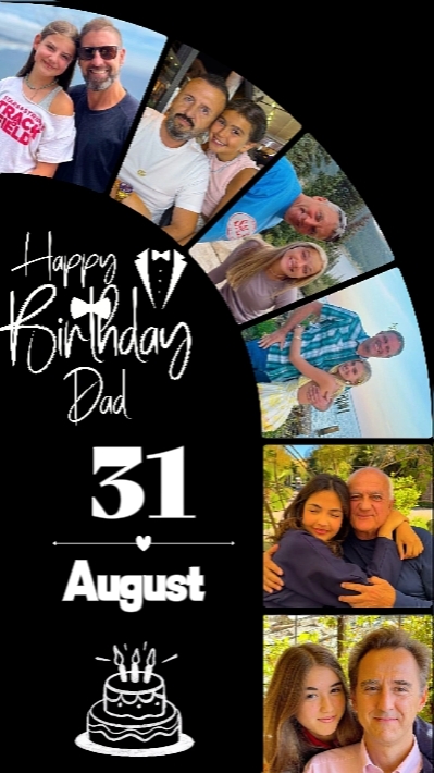 BIRTHDAY DAD 31 AUG