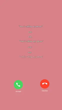 whoโs calling?