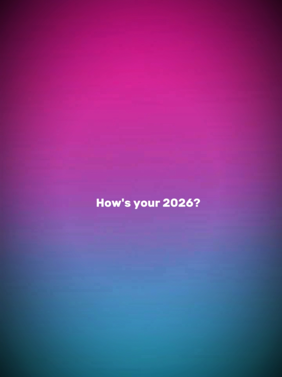 Comment va ton 2026??? 