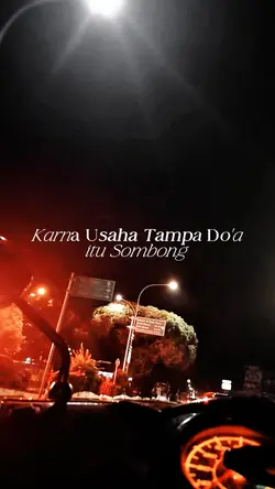 usaha dan do'a