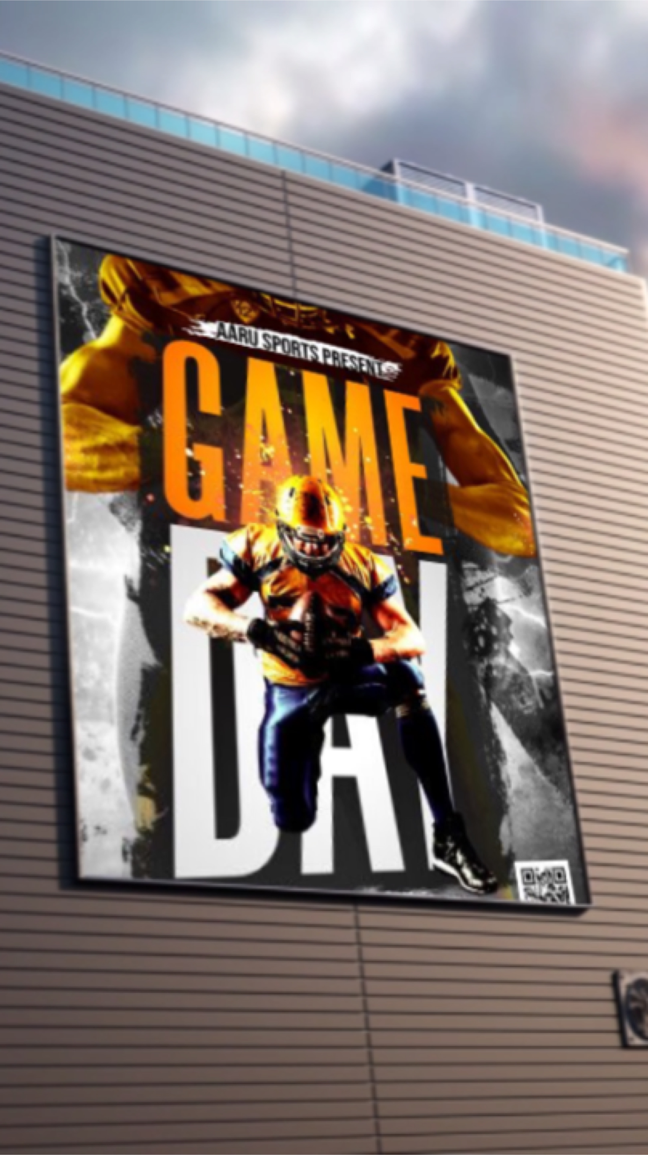 Póster deportivo de la NFL 