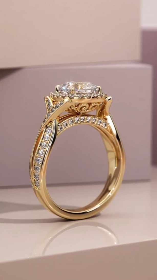Anillo de oro puro