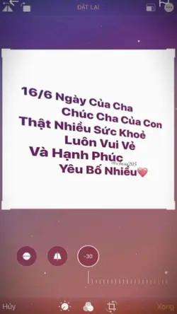 16/6 Ngày Của Cha